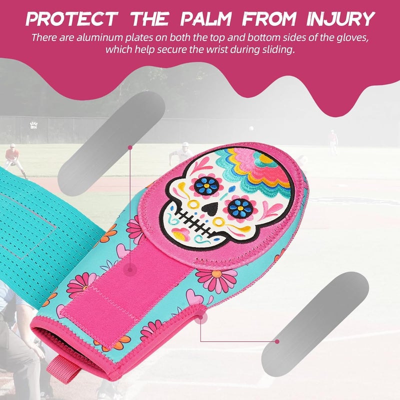 Big Crazy Sliding Mitt, Baseball Sliding Mitt for Youth Kid and Adult, Hand Protection for Left & Right Hands, Flexible Breathable Durable Sliding Mitts, Drippy Drip Accessory - Image 4